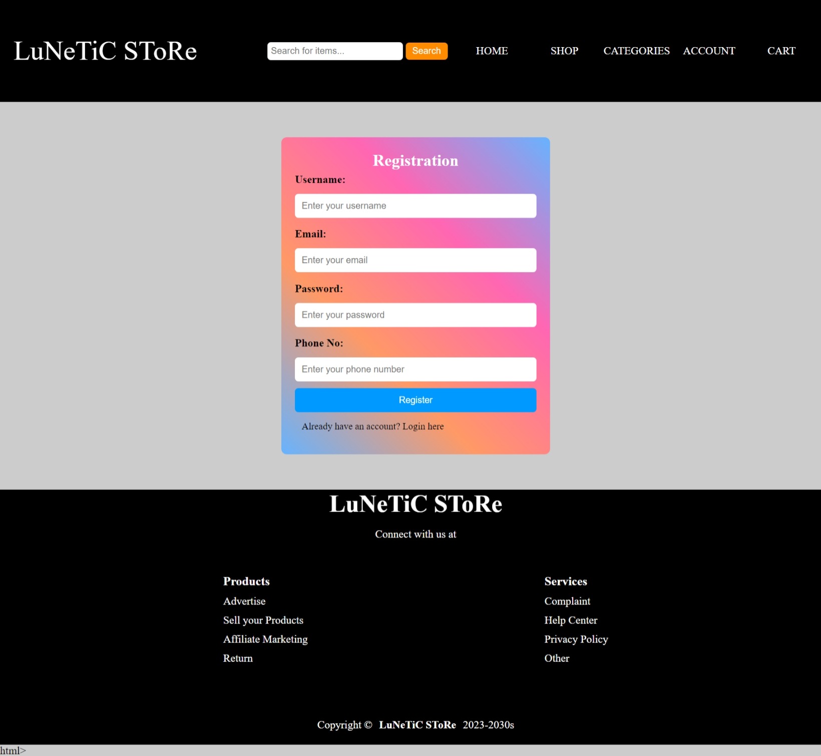 Project Screenshot 7